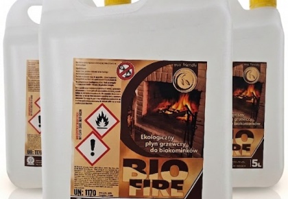 Ekologiczny płyn grzewczy do biokominków 5L