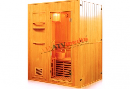 SAUNA FIŃSKA PIEC 2,3 KW - MODEL ATV-FN20 - 2 OSOBOWA